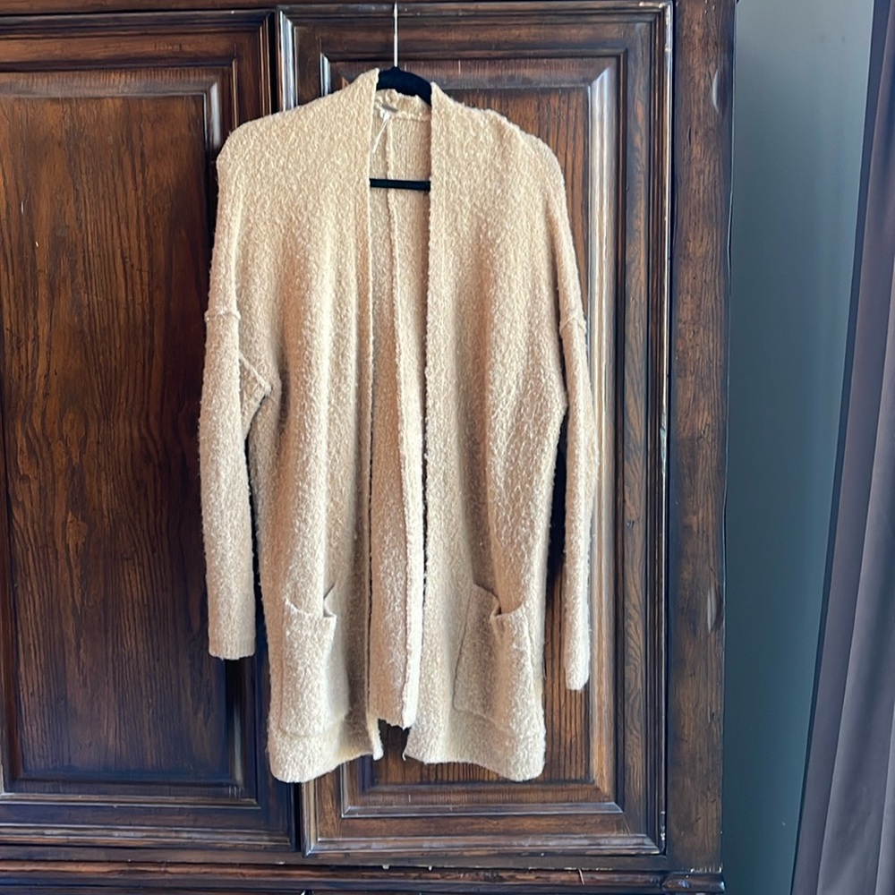 Free People Fuzzy Cardigan